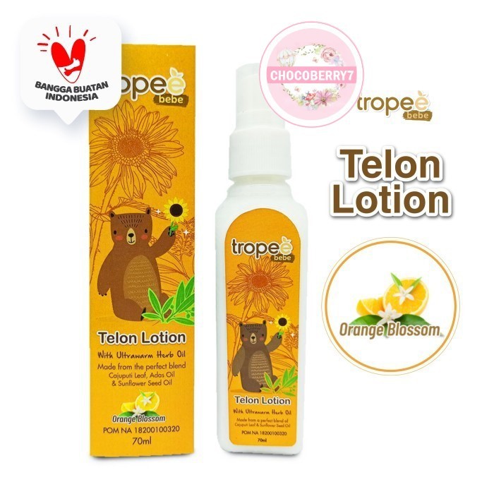 Tropee Bebe Telon Lotion Bayi Lotion Anak Telon Trope Bebe