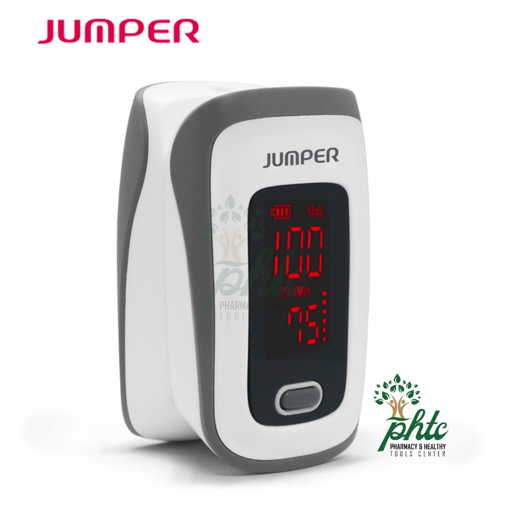 JUMPER JPD 500E Pulse Oximeter Fingertip l Alat Ukur Kadar Oksigen Oxi Meter LED