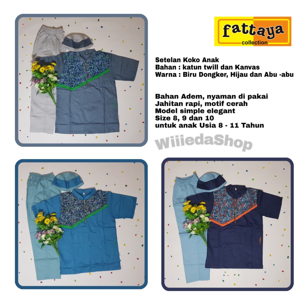 BAJU KOKO FATTAYA ANAK