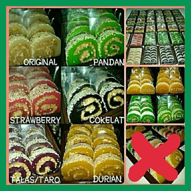 MOCHI ROLL/KUE MOCHI ORIJINAL/MOCHI WIJEN/MOCHI GULUNG-KUE OLEH OLEH