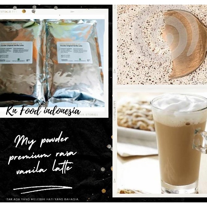 

PREMIUM POWDER VANILLA LATTE 1 KG