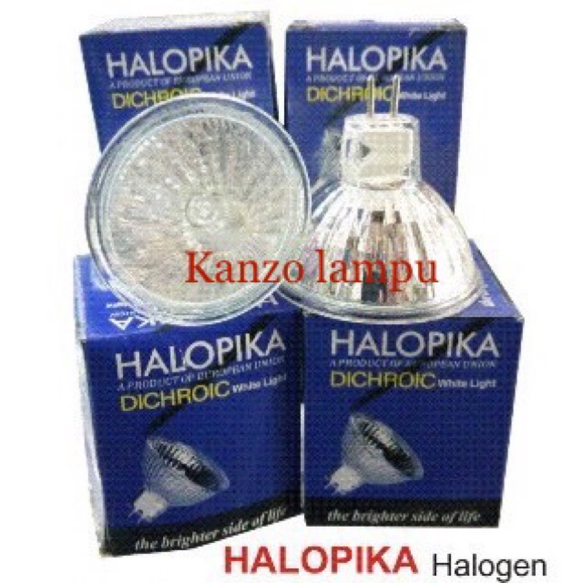 Lampu halopika 220v 20w / halogen halopika / mr-16 220v 20w kuning