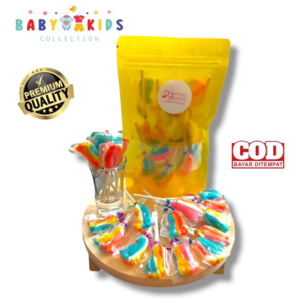 

Lolipop Kaki Rainbow | Permen Kaki Warna Warni Kualitas Premium