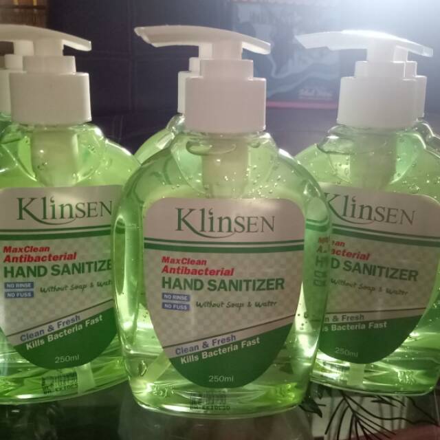 Handsanitizer Klinsen 250 ml