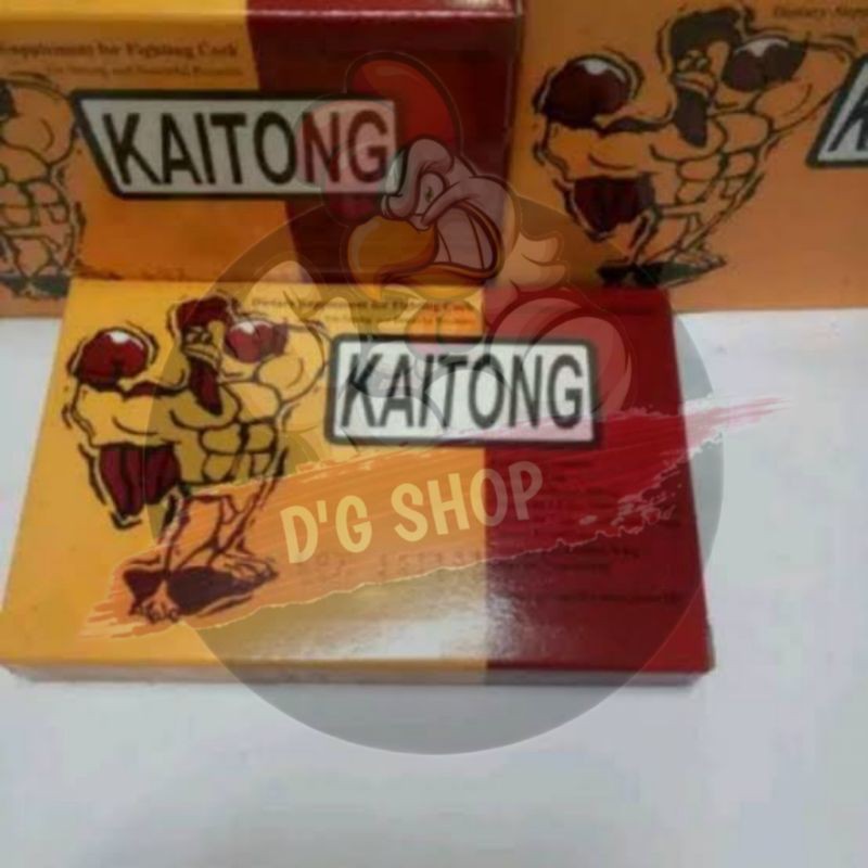 Obat ayam jago aduan KAITONG 1 Plastik Isi 12 Pack