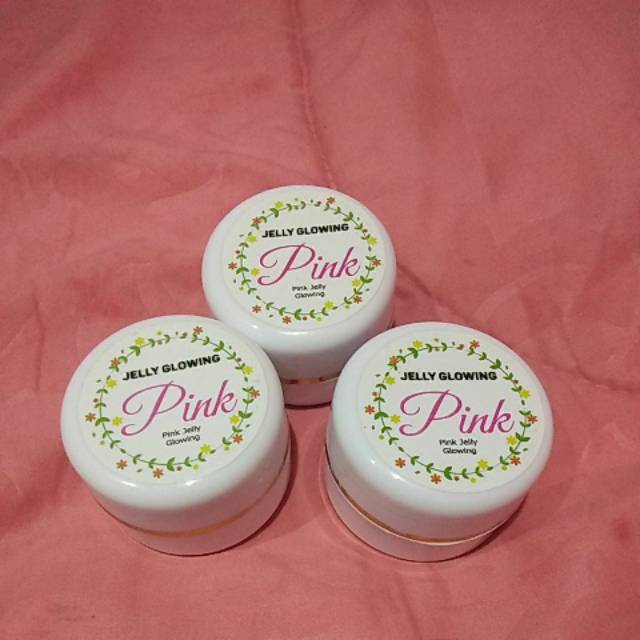 Jelly glowing pink