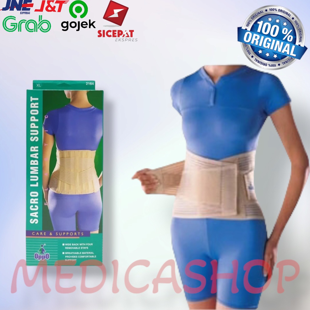 Korset Lumbar Oppo 2164 Sacro Lumbar Support/ Korset Penyangga Punggung