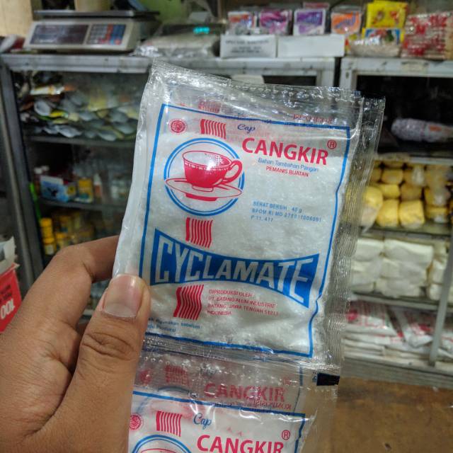 

Pemanis Siklamat Cap Cangkir Kemasan 40 gram