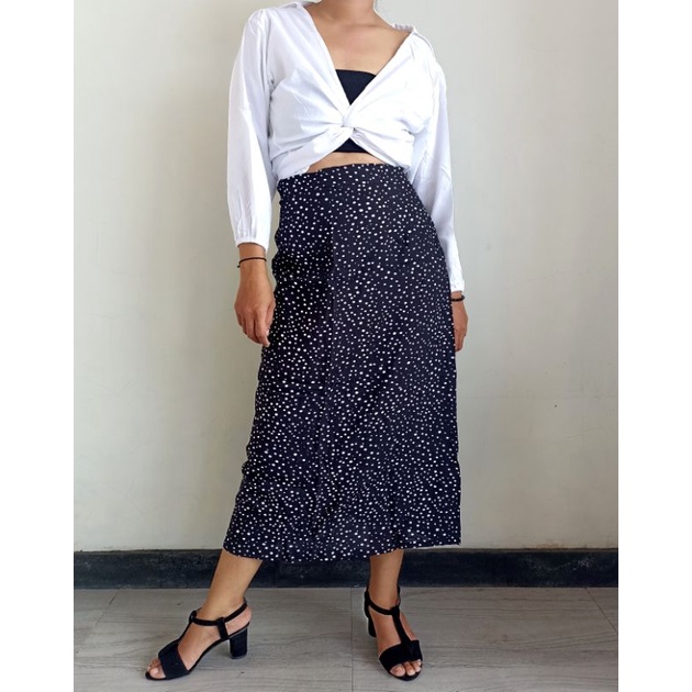 Skirt polka korea  / Rok Wanita-5