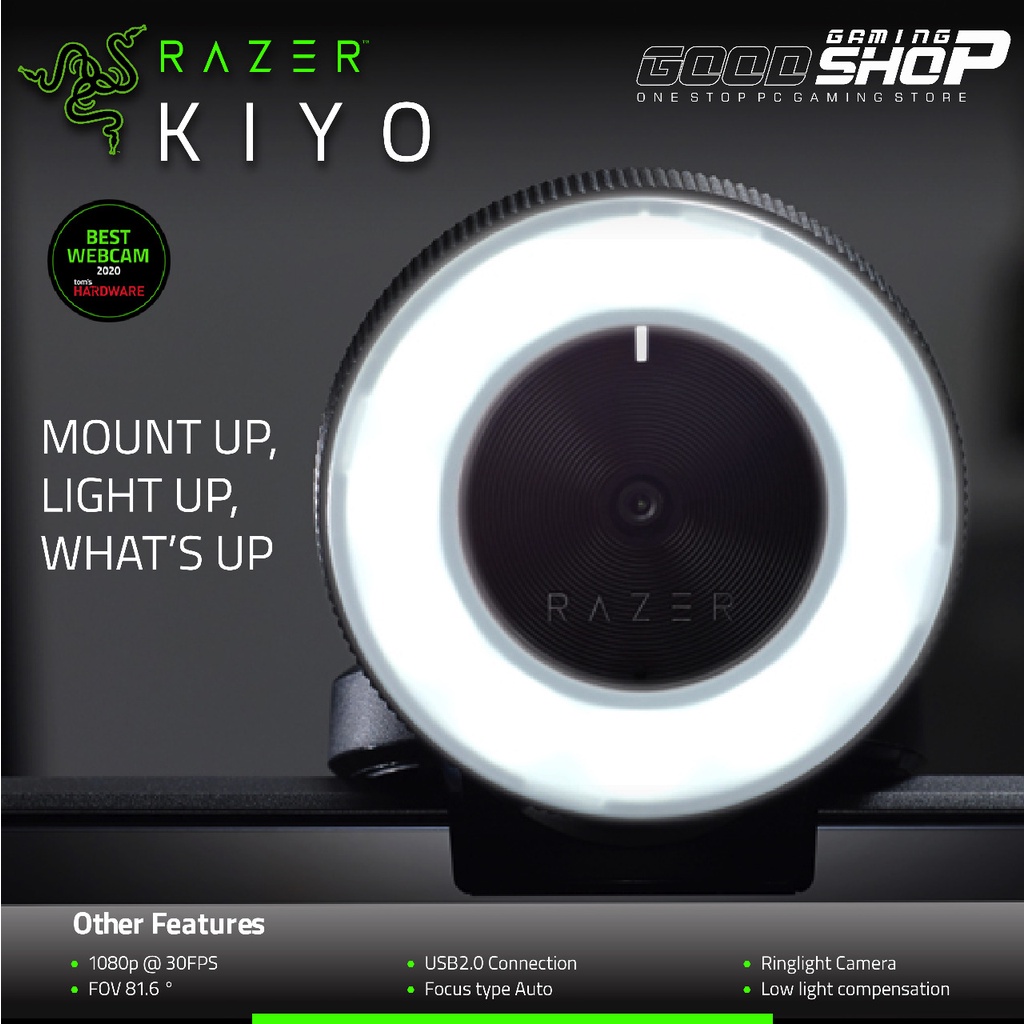 Razer KIYO Webcam Streamer - Webcam