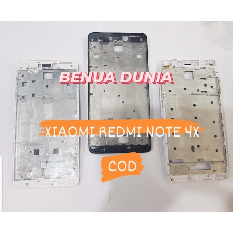 FRAME XIAOMI REDMI NOTE 4X - TULANG HP FRANE REDMI NOTE 4X -BENUA DUNIA