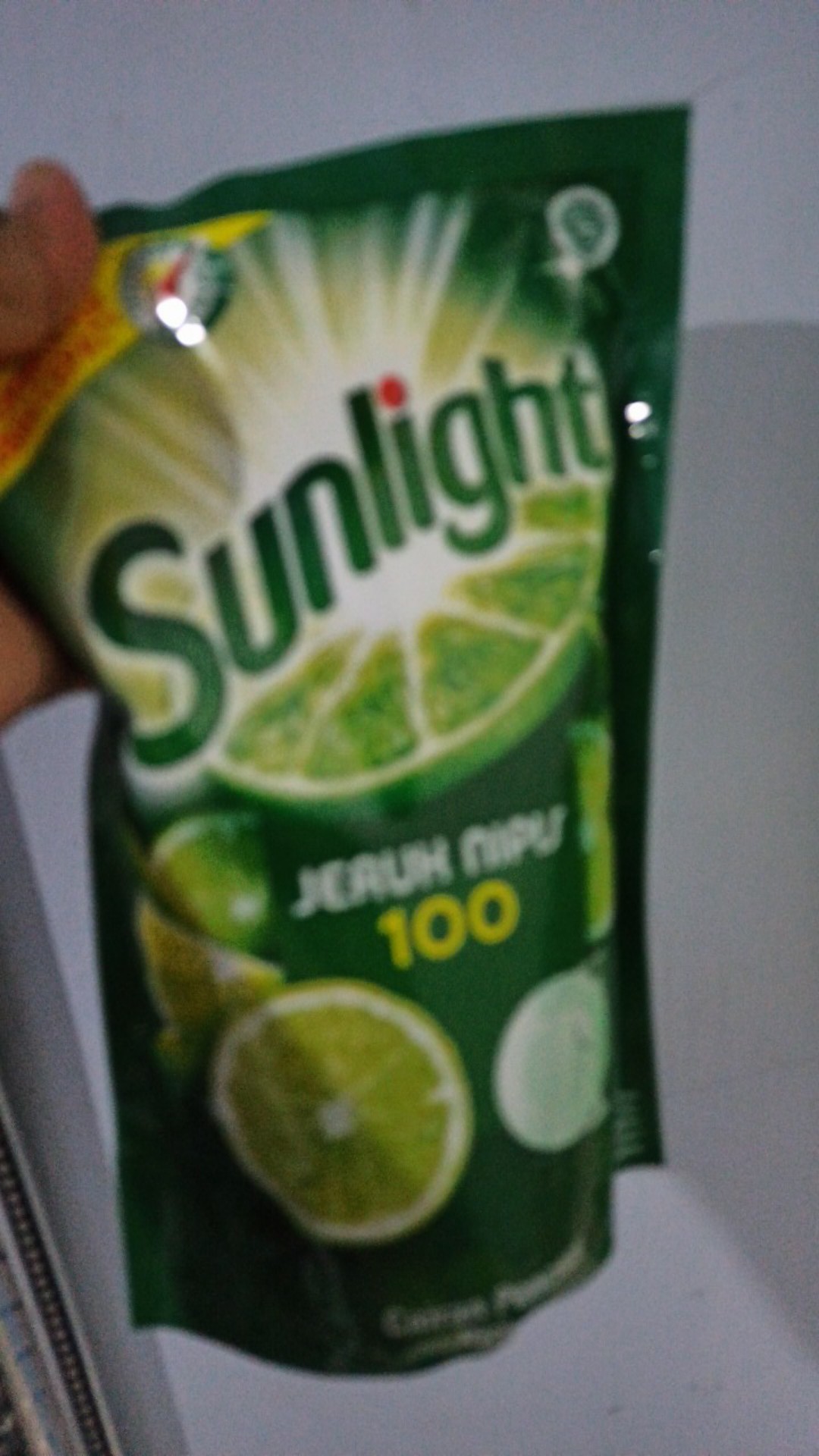 Sunlight Jeruk Nipis 100 Refill 755 Ml
