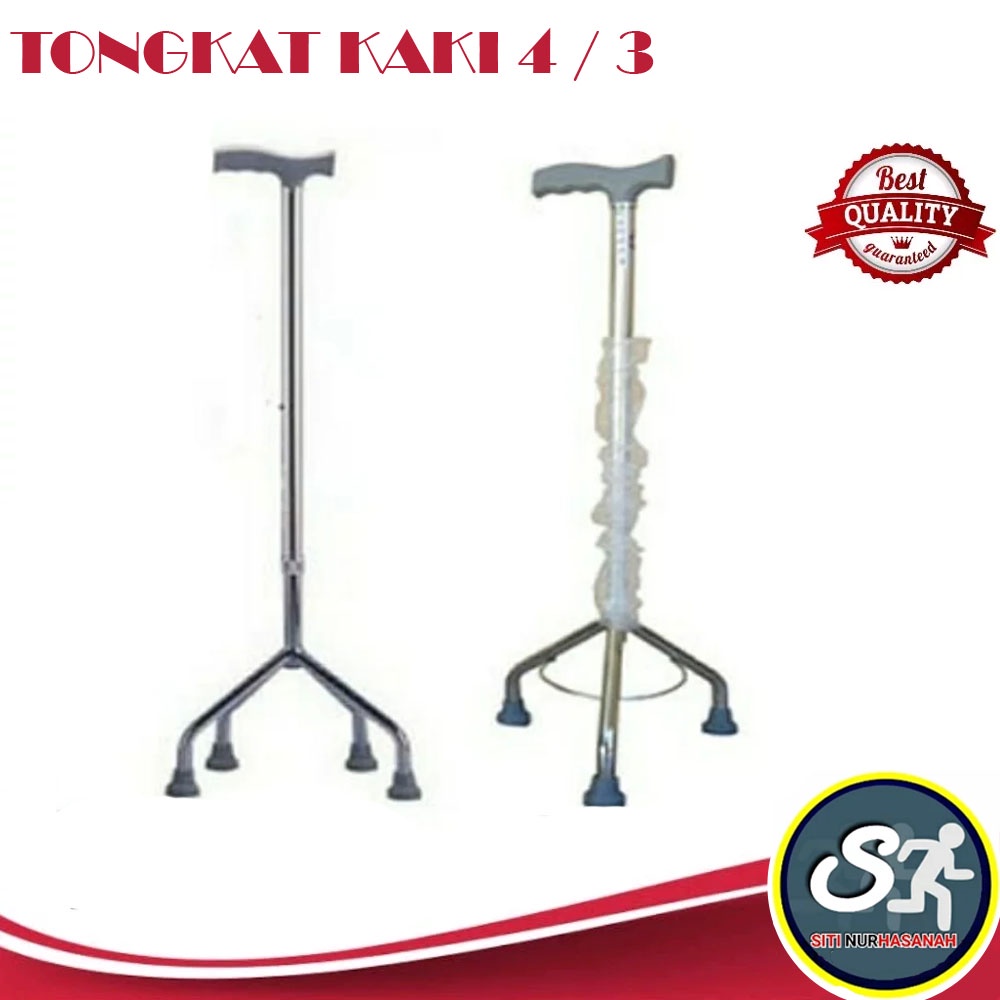 Alat Bantu Jalan Tongkat Kaki 3 / Tongkat Sella / Tongkat Murah
