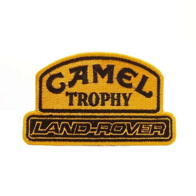 """] Patch Bordir Emblem Land Rover Camel Trophy