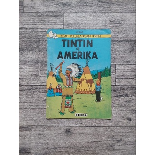 (Indira) Kisah Petualangan Tintin: Tintin di Amerika - Herge