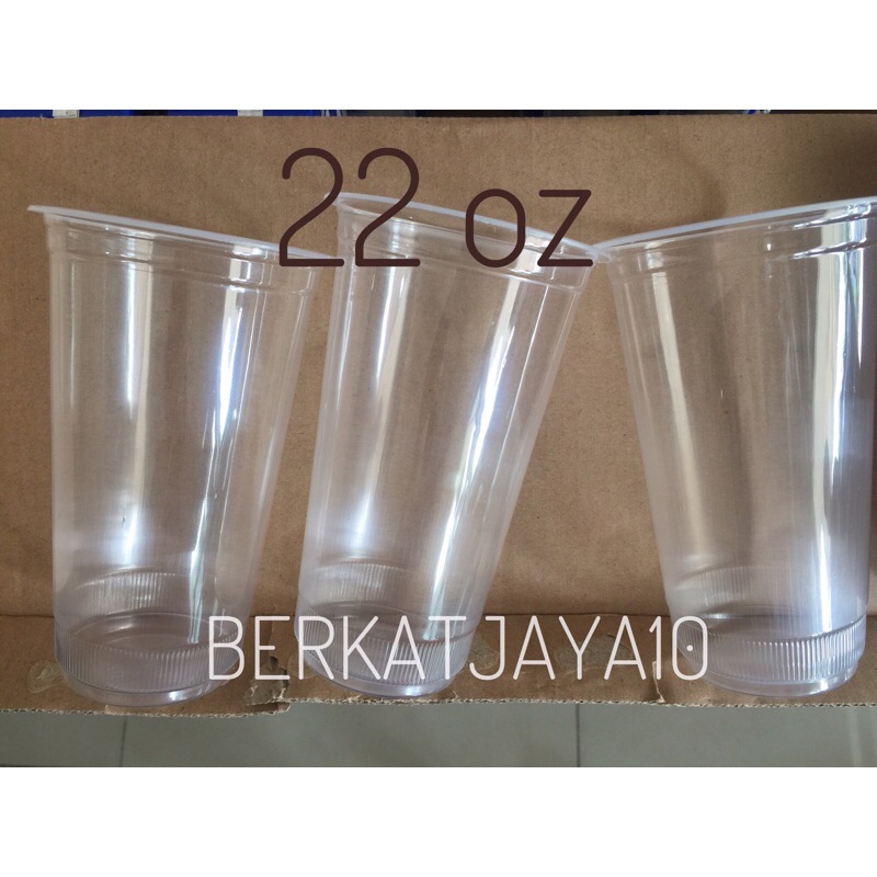 Jual Gelas Plastik Pp 22 Oz Cup Minuman Thai Tea Isi 50 Pcs Shopee Indonesia 1909