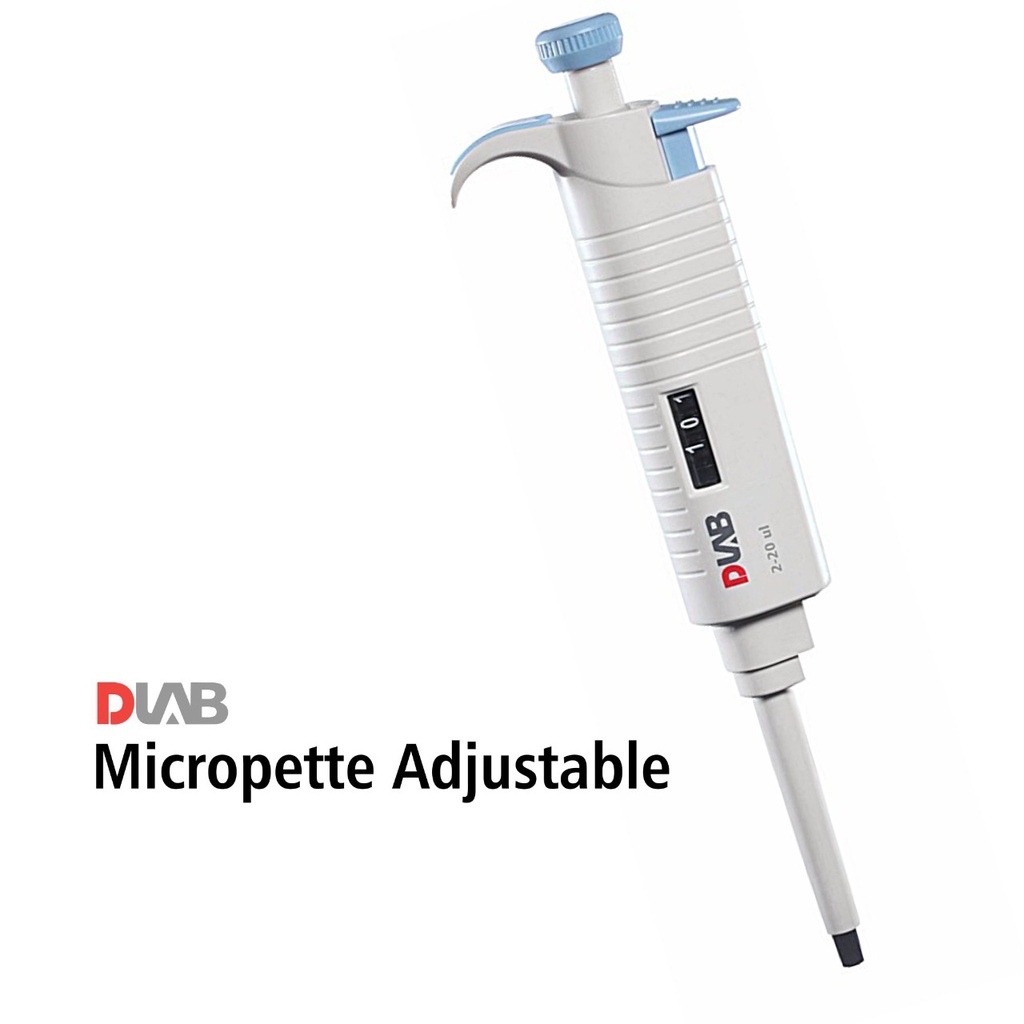 DLAB Micropipette Adjustable Micropipet Volume