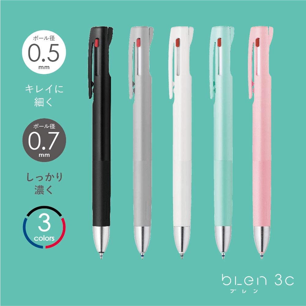 

Zebra bLen 3C 0.7 mm Ballpoint Pen