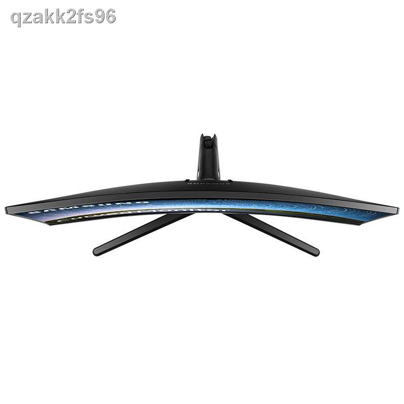 Monitor komputer Samsung C27R500FHC layar melengkung 27 inci LCD tampilan desktop