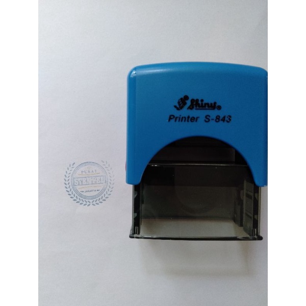 

Stempel Shiny S843 + Costum Design/Tulisan