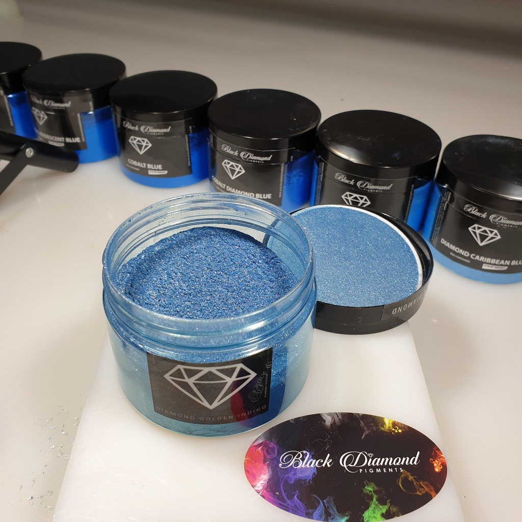 

DIAMOND GOLDEN INDIGO BLACK DIAMOND PEWARNA CLAY RESIN EPOXY ORIGINAL