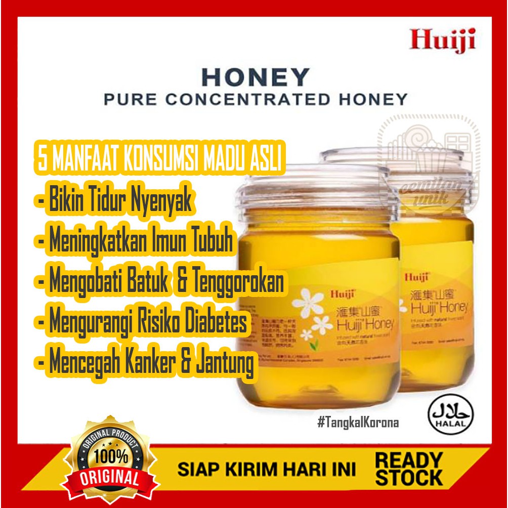 

500gr ORIGINAL HUIJI - PREMIUM MADU Huiji / HONEY BRAND SINGAPORE