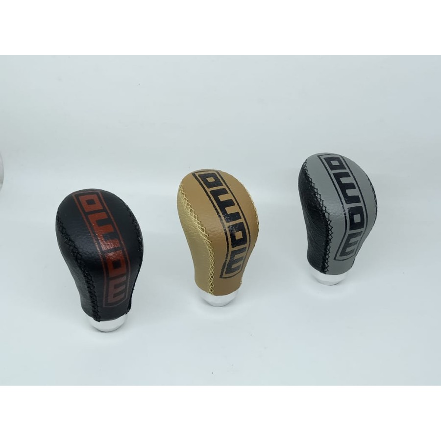 GEAR KNOB RACING SHIFT KNOB MOBIL TUAS PERSENELING KULIT UNIVERSAL