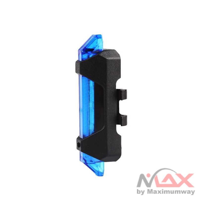 Lampu belakang sepeda cas ulang USB Defensor Lampu Sepeda 5 LED Taillight Rechargeable MTB Gunung 1