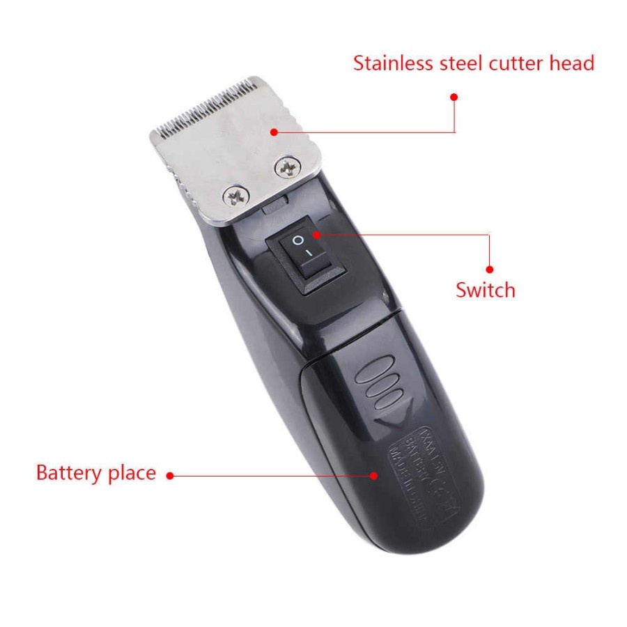 Alat Pencukur Rambut Portable Kemei KM-666 Mini Elektrik Hair Clipper Berkualitas