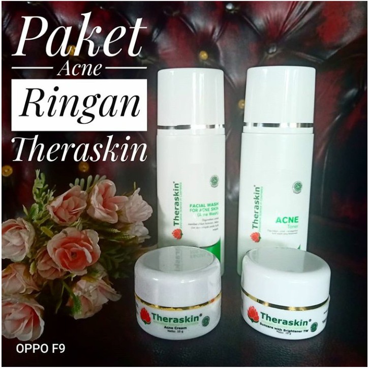 Theraskin Paket Acne cream (ringan)