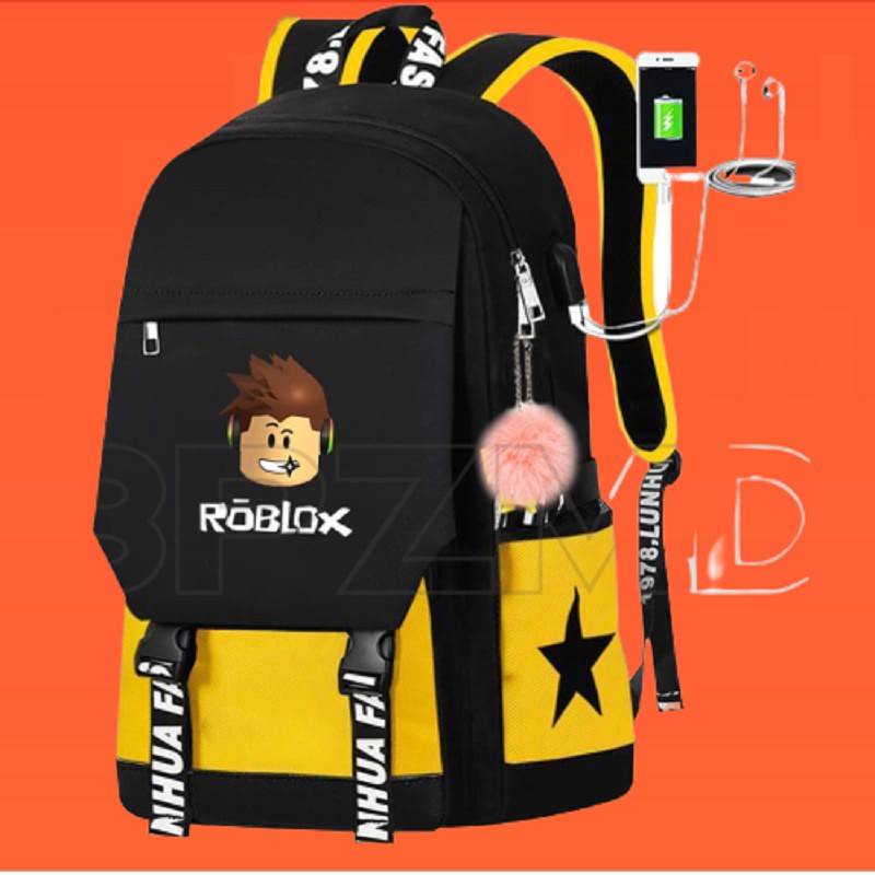 AZLAN_SHOP06 - Tas Sekolah anak/ taspunggung/tasmain/ tasgaya/ tasmurah/ tas motif roblox bintang