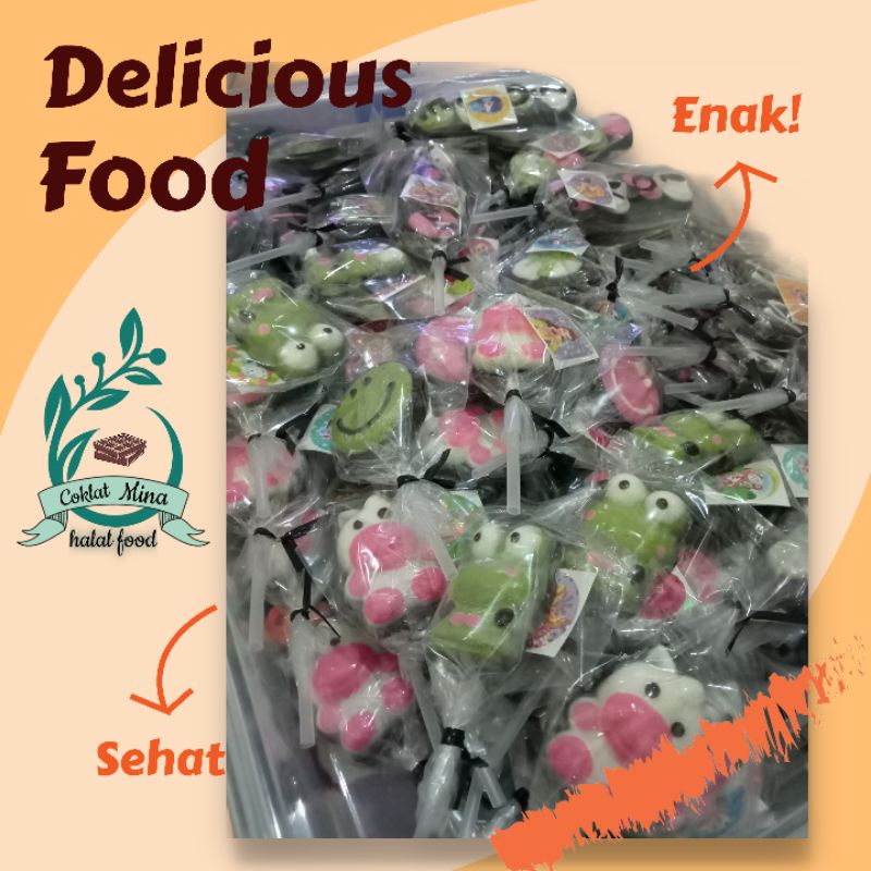 

coklat karakter lucu mix