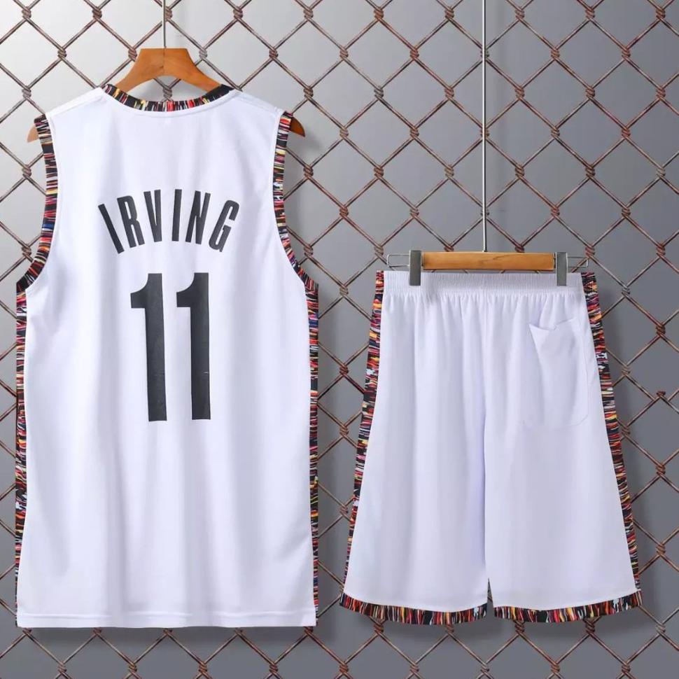 [PRODUK EWAGA] Setelan Jersey basket / Kostum Basket NBA LAKERS IRVING KGW