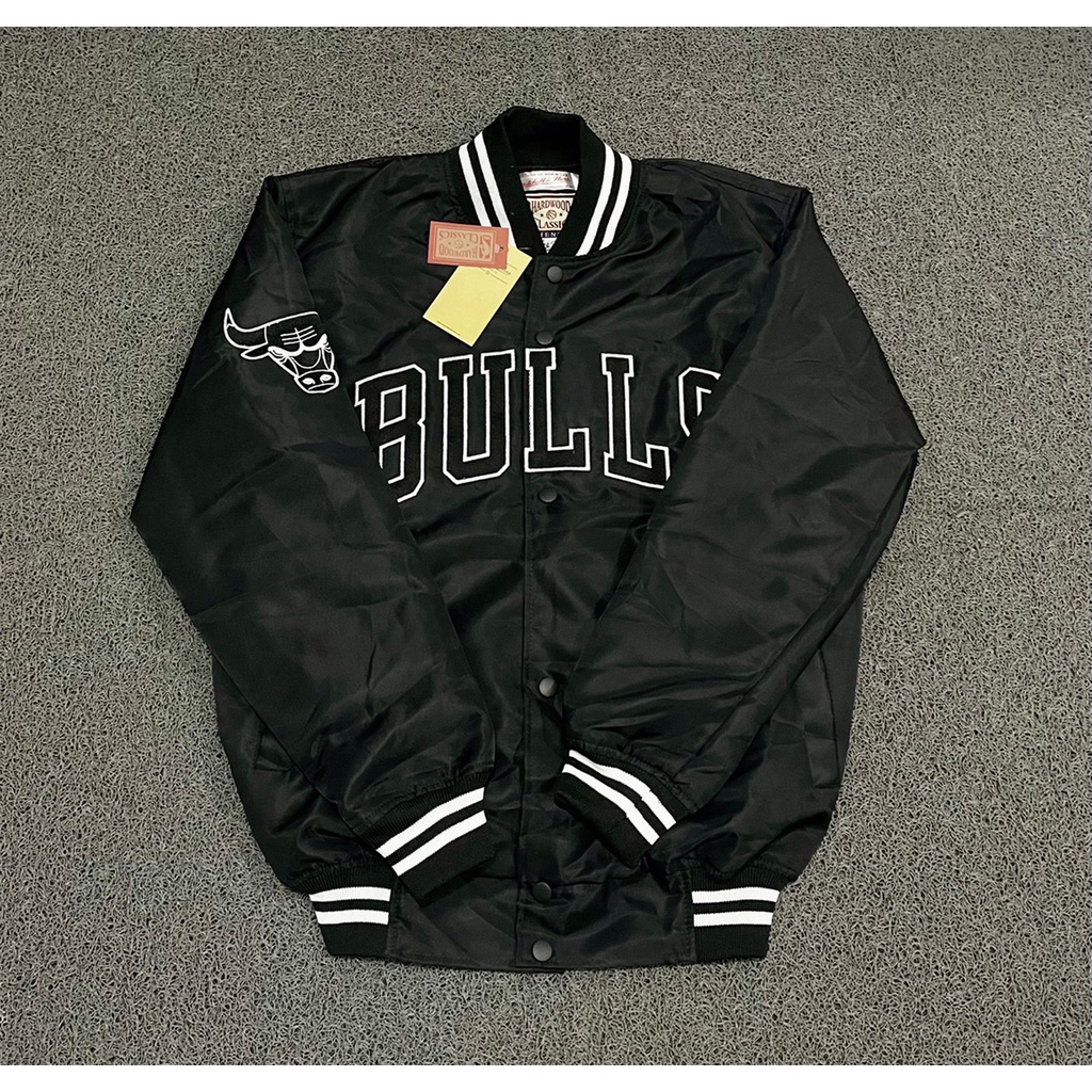 Chicago Jaket Pria baseball varisity Full Bordir original / jaket vintage varsity / bahan original Katun