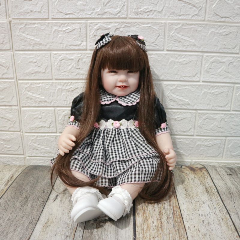 BONEKA BABY REBORN SILIKON 55CM / BONEKA REBORN PREMIUM