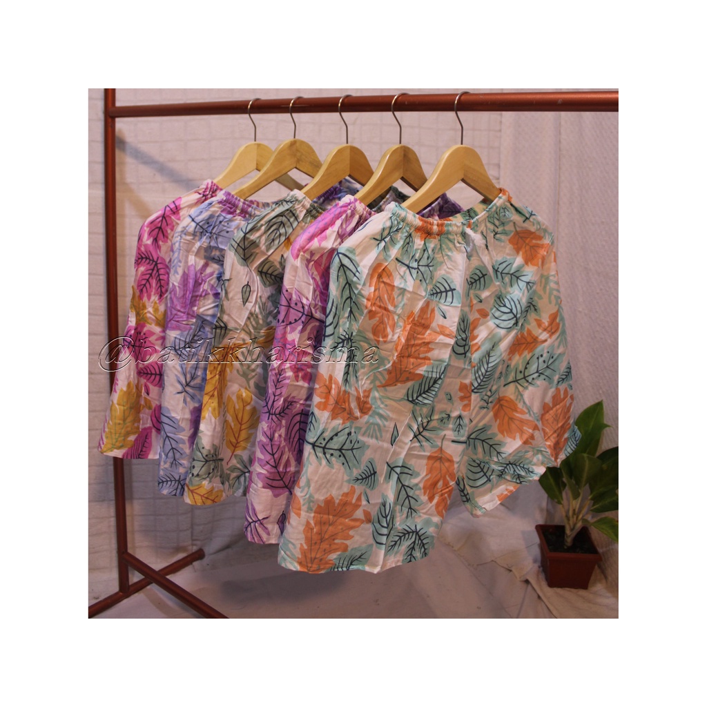 Celana Santai Pendek Pria/ Wanita Tie Dye