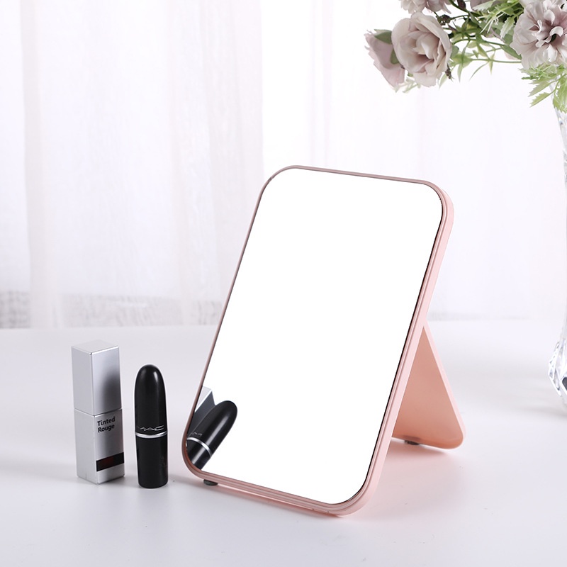 [ HARGA PROMO ] Cermin Lipat Persegi Portable Beauty Mirror Kaca Rias Make Up