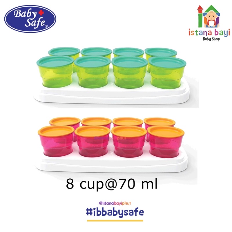 Baby Safe Multi use Container - Alat Mpasi bayi/baby cubes/baby safe AP011