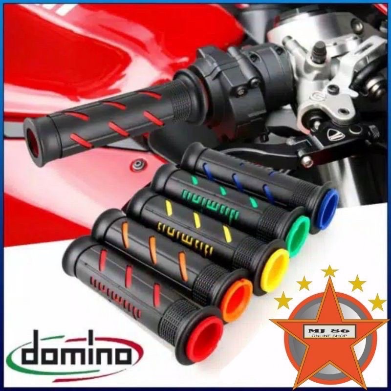 PROMO HANDGRIP VARIASI MOTOR DOMINO JALU IMPORT/DOMINO GARIS UNIVERSAL UNTUK SEMUA MOTOR