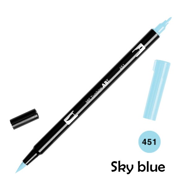 

ABT Tombow Dual Brush Pen - 451 Sky Blue