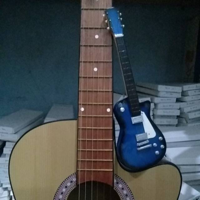 GITAR YAMMAHA AKUSTIK UNTUK PEMULA | FREE MINIATUR GITAR