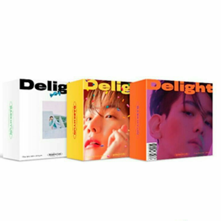 [READY SEALED] Album Baekhyun EXO - Delight Kihno ver Cinnamon Honey Mint | Candy