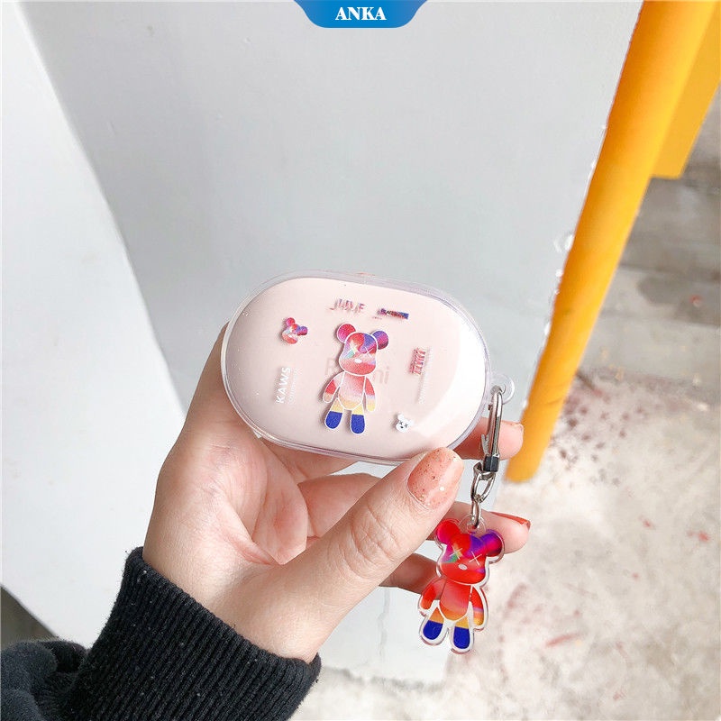 Lucu Kirby Kartun Redmi AirDots2 Earphone Nirkabel Bluetooth Earphone Kuromi Cover Anti-drop Xiaomi Trend