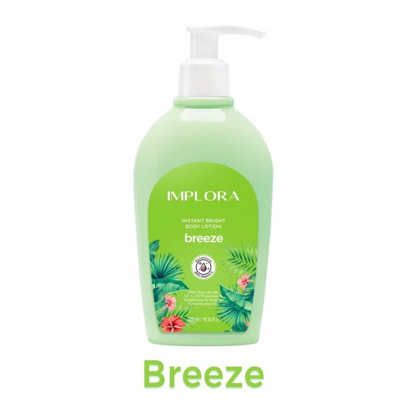 IMPLORA INSTA BRIGHT BODY LOTION 300ML - IMPLORA HAND BODY LOTION