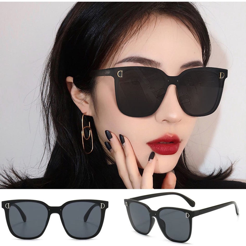 ✅Grosir Jam Senen - Kacamata Hitam Korean Gaya Wanita Kacamata Hitam Vintage Gaya Mata Kucing Women Sunglasses