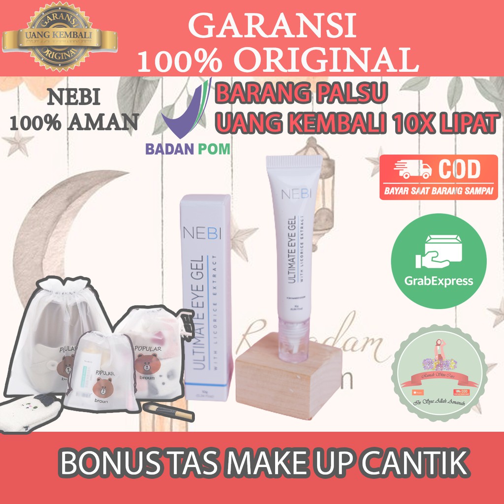 Nebi Ultimate Eye Gel Nebi Eye Gel Nebi Ultimate Eye gel Krim Mata