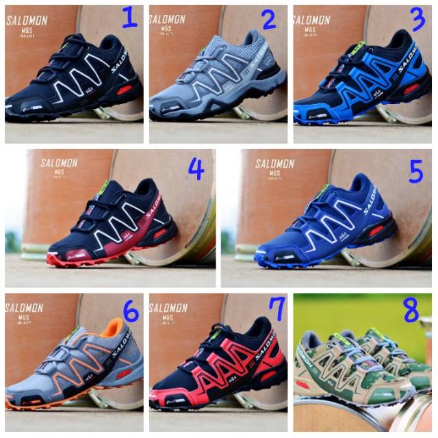 Sepatu Pria Adidas Salomon, Sepatu Olahraga Sepeda