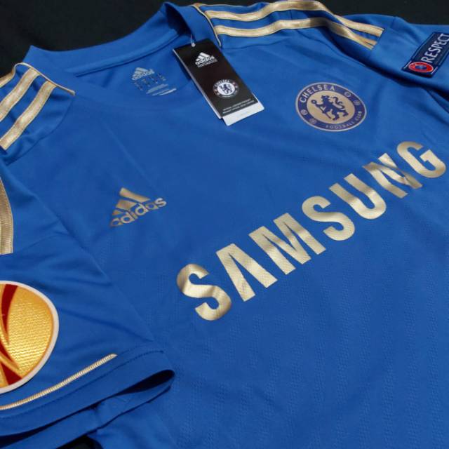 Grade Original BNWT Jersey Chelsea 2012 2013 12 13 Europa League UEL Winner Nameset Torres