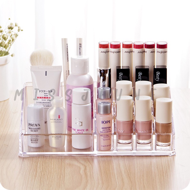 [COD] Kotak Make Up Acrylic Rak Kosmetik Organizer Rak Serbaguna Storage Box Cosmetic