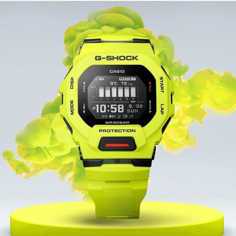 Jam Tangan Sport Fashion Cowok G-Sh*ck GBD-200 D-4,5cm  (Free Box, Paperbag, Kartu Garansi & Buku Ma